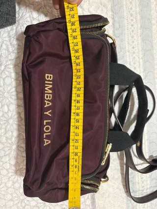 Bolso Bimba y Lola Morado y Dorado