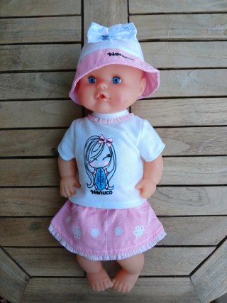Lote Muñeco Nenuco + Gran Pack de Ropa y Conjuntos
