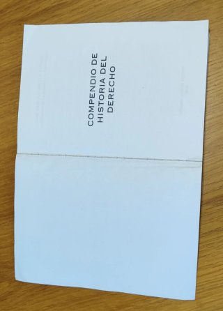Compendio de historia del derecho