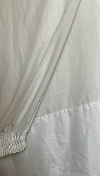 Coppia Tende Panna Ricamate