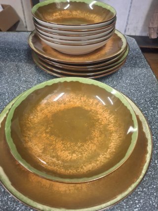 Set piatti cucina porcellana unici  12 pezzi