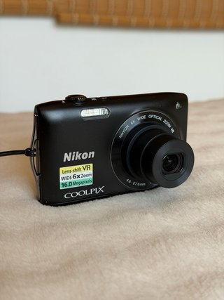 Nikon Coolpix S3300 Camara Digital Negra