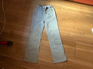 Pantalón campana verde