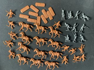 soldatini british light dragons waterloo 1815 esci