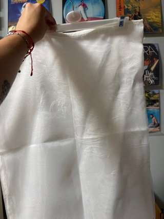 Falda blanca BTS PopUp Talla única