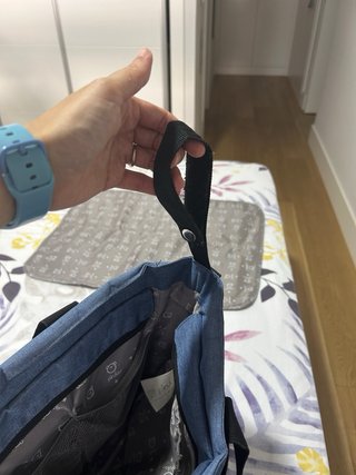 Bolsa carro gemelar azul “Pirulos”