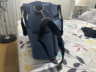 Bolsa carro gemelar azul “Pirulos”
