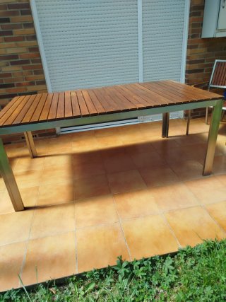 Mesa de jardín o terraza venta en persona