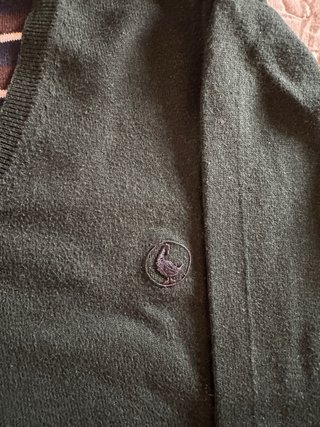 El Ganso jersey cuello pico y coderas