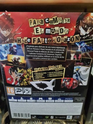 Persona 5 Royal Edición Phantom PRECINTADA