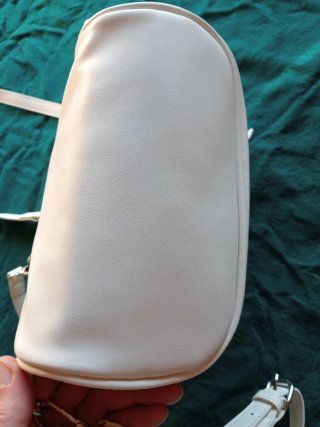 Mini mochila blanca nueva