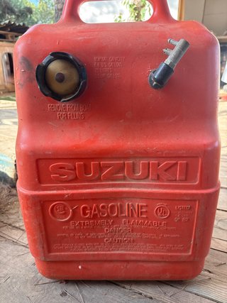 Depósito de gasolina Suzuki 25L original barco