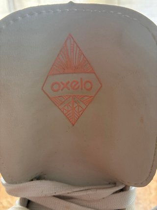 Patines de 4 ruedas, blancos, Oxelo