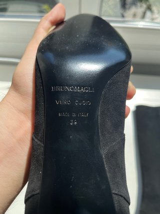 Botas altas negras Bruno Magli 39