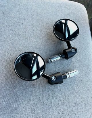 Espejos retrovisores manillar moto NUEVOS