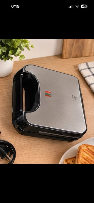 Sandwichera Grunkel Grill 2 Sándwiches