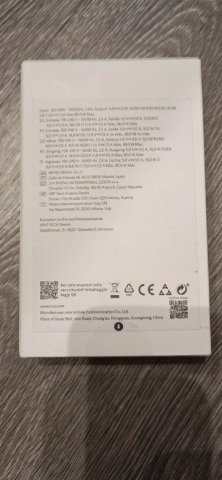 Cargador Vivo FlashCharge 80W