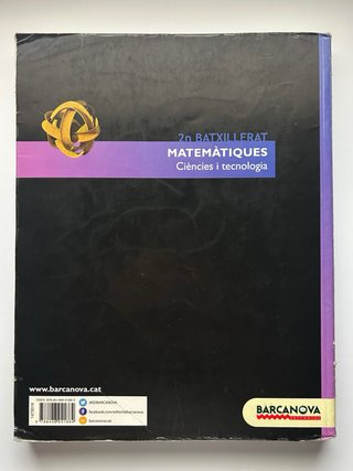 Libro Matemáticas 2 bachillerato