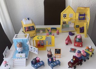 Lote Juguetes Peppa Pig: