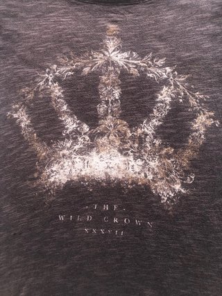 Pull & Bear camiseta rockera oversize