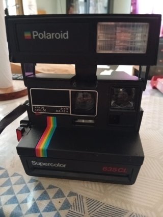 Cámara polaroid super color 635CL