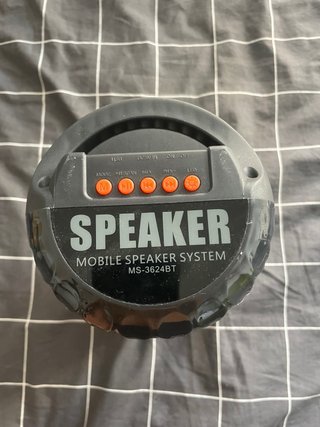 Altavoz con  bluetooth  y luces