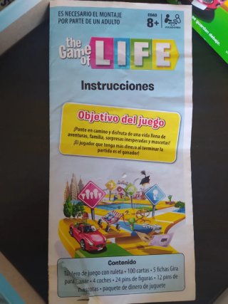 Juego de mesa The Game of Life