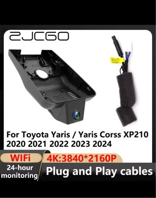 DashCam 4K 256Gb Toyota Yaris Módulo Completo