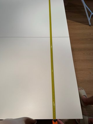 Mesa de comedor extensible Ikea blanca