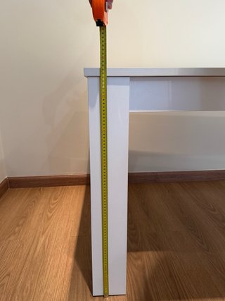 Mesa de comedor extensible Ikea blanca