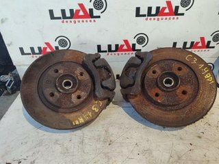 Mangueta delantera izquierda citroen 114626 8hz c3