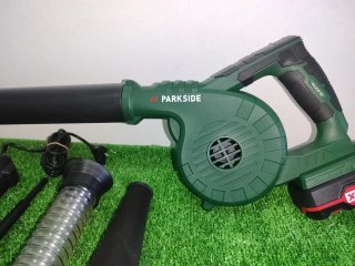 Soplador Parkside con Batería y Cargador