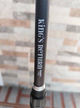 Caña de pesca spinning de 2,4 m