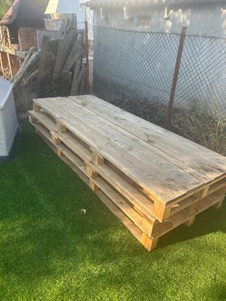 Palets madera 3 metros