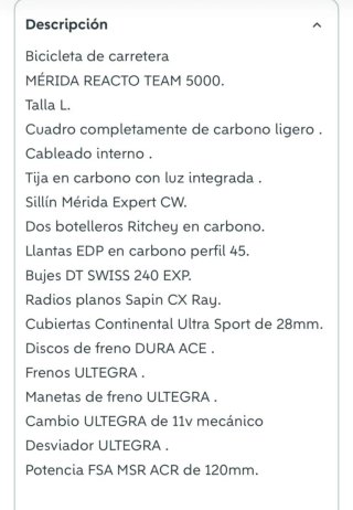 Mérida Reacto Team 5000