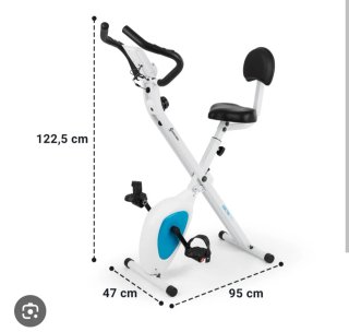 Bicicleta estática plegable