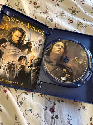 El Señor de los Anillos. El retorno del Rey. DVD