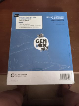 Lengua castellana y literatura I. Libro del est...