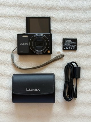 Panasonic Lumix SZ10 Camara Digital Abatible Negra