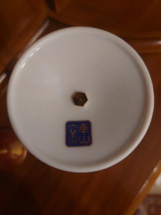 Bicchieri tetatet liquore porcellana cinese