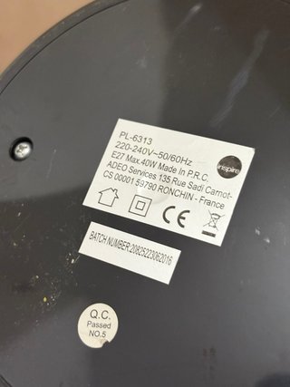 Lámpara de mesa
