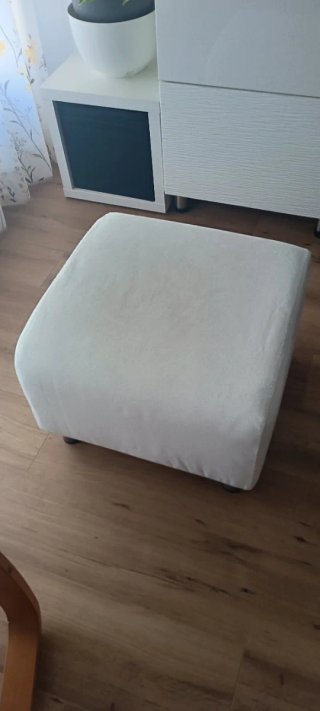Conjunto sillón y reposapiés Ikea