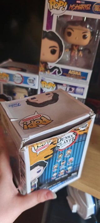 Lote Funko Pop! Demon Slayer y Marvel