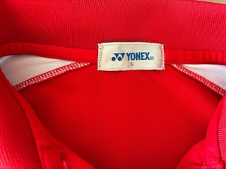 Camiseta deportiva Yonex roja Talla S