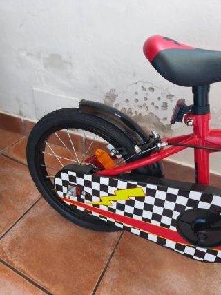 Bicicleta infantil 14 Mítica Roja