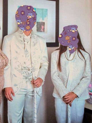 Vestidos de boda gitana niño y adulto