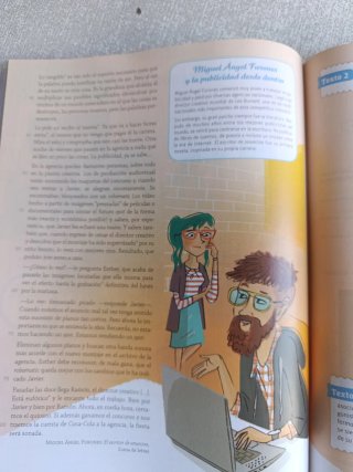 Libro de texto de lengua castellana y literatura 4