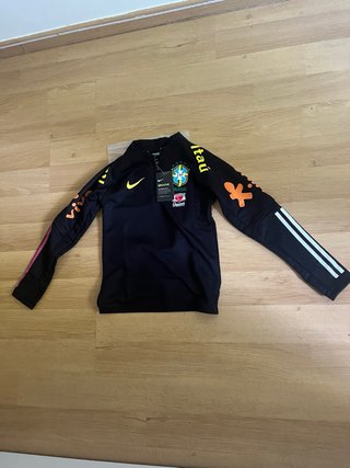 Sudadera Nike Brasil XS Negra