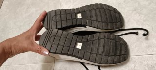 Deportivas tipo botines negros mujer plataforma.