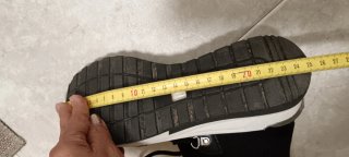 Deportivas tipo botines negros mujer plataforma.